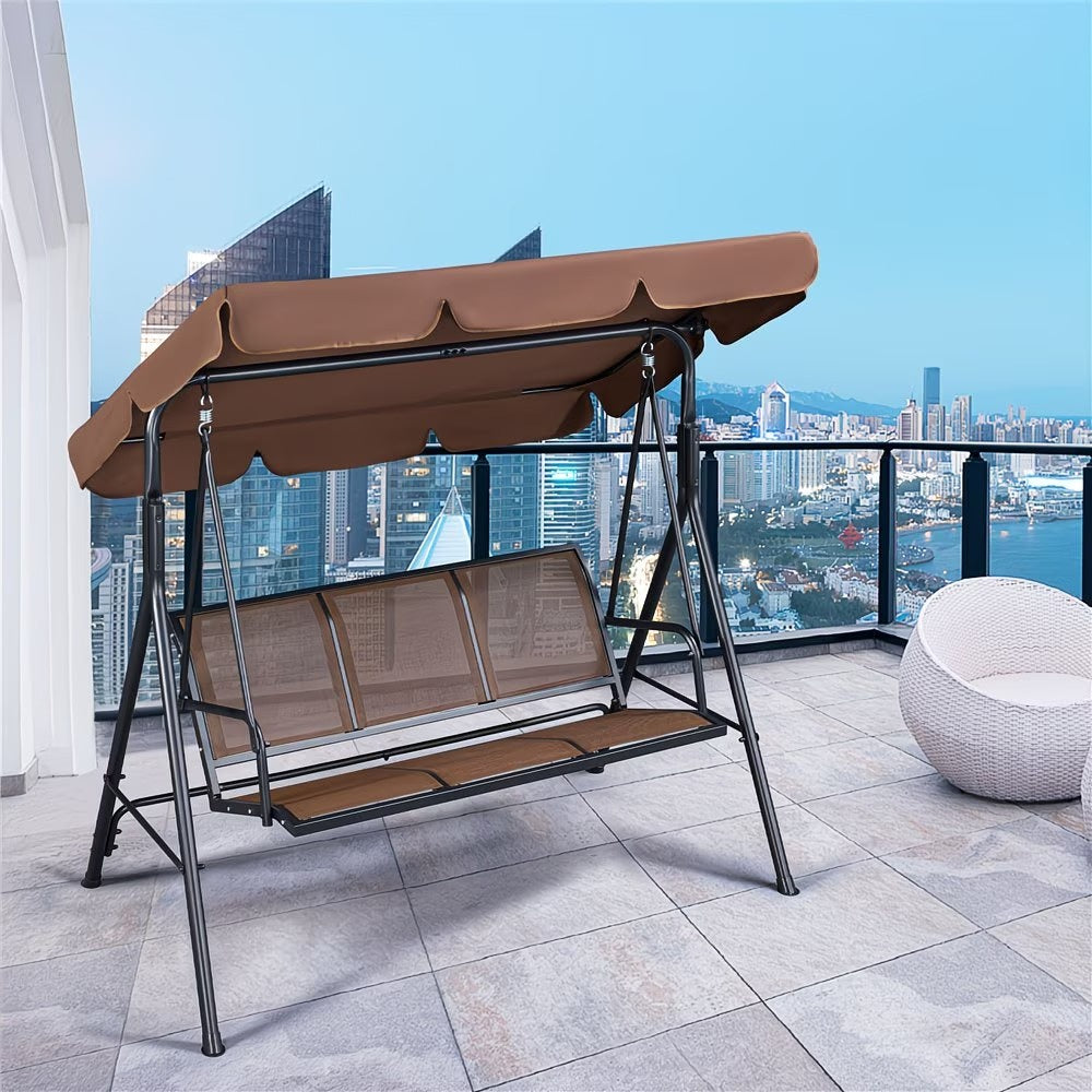 Canopy Swing with Metal Frame