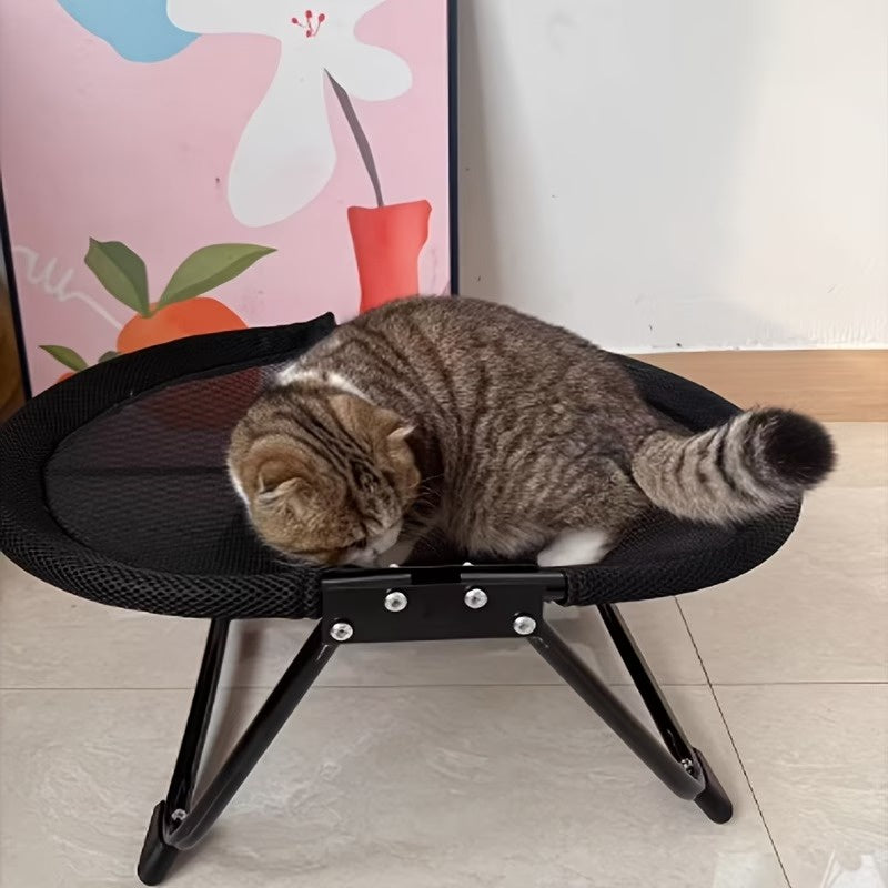 Elevated Pet Bed with Mesh Platform