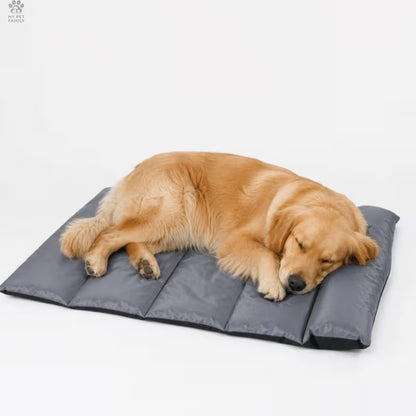 Padded Pet Mat with Raised Bolster