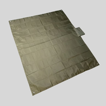 Portable Picnic Mat with Integrated Storage Pouch