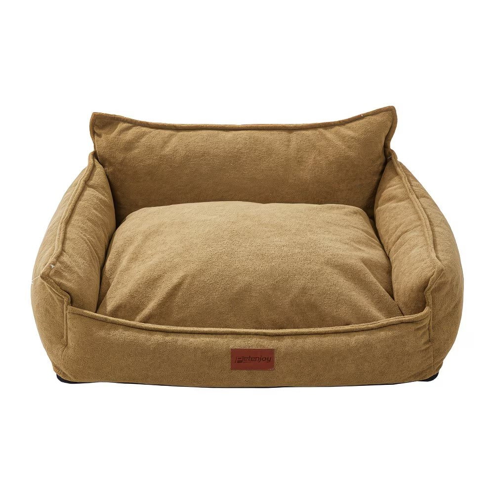 Rectangular Pet Bed with Removable Cushion