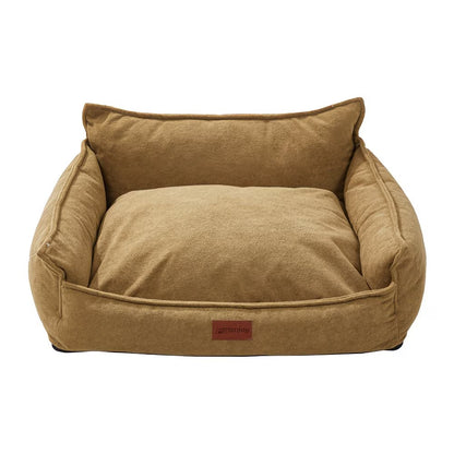 Rectangular Pet Bed with Removable Cushion