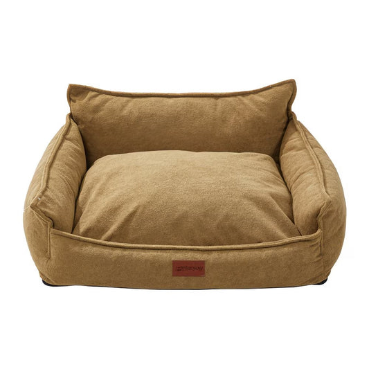 Rectangular Pet Bed with Removable Cushion